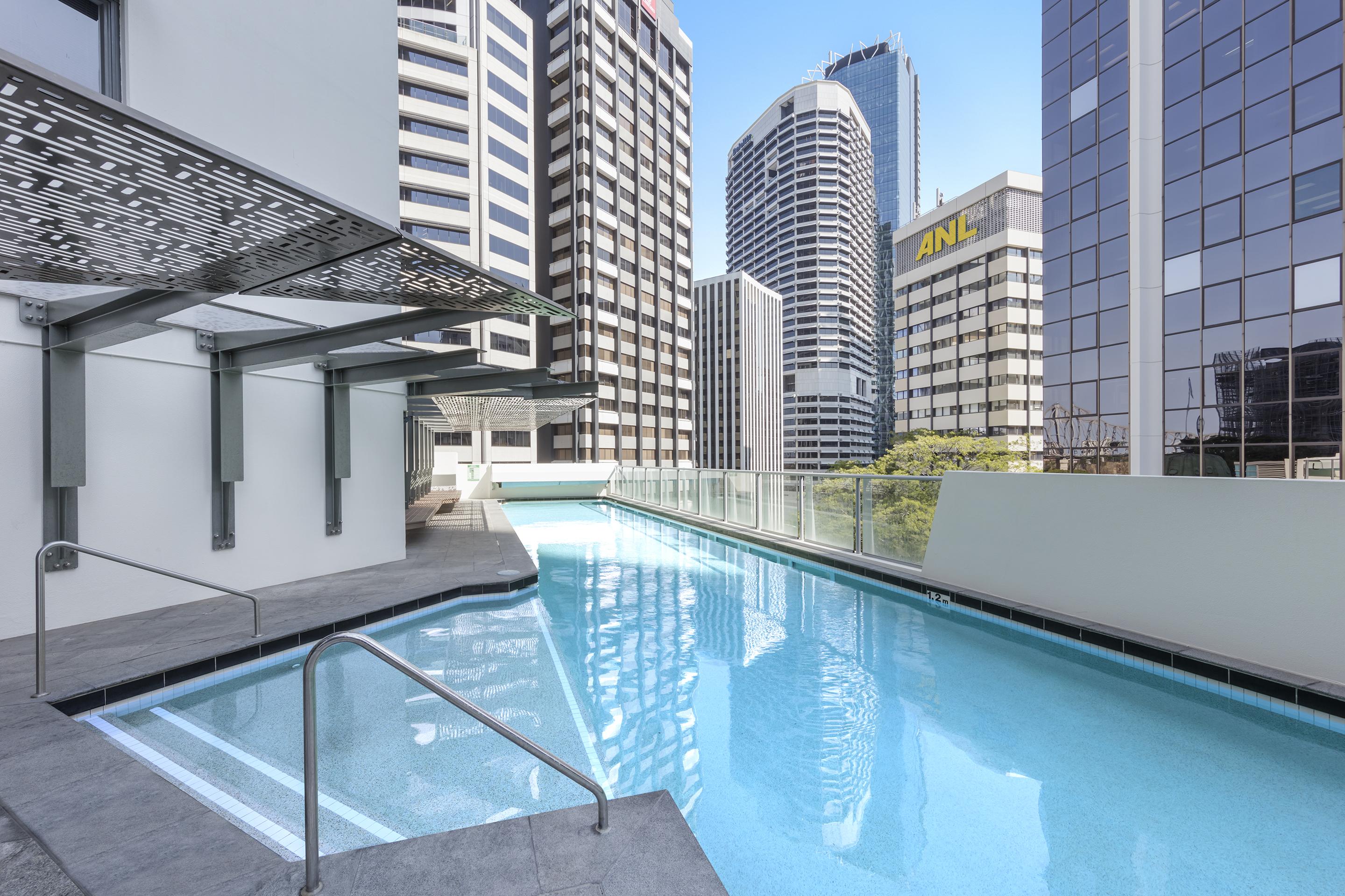 Oaks Brisbane Aurora Suites Eksteriør bilde