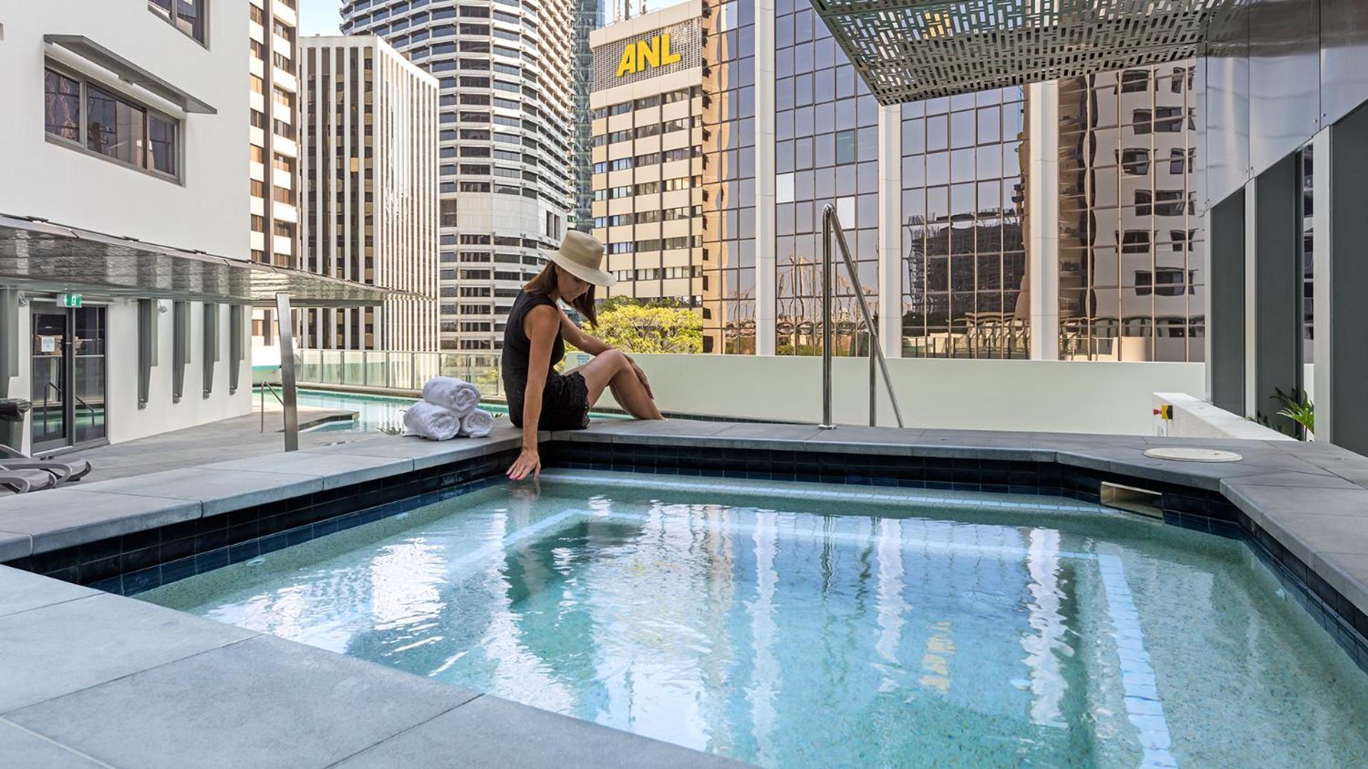 Oaks Brisbane Aurora Suites Eksteriør bilde