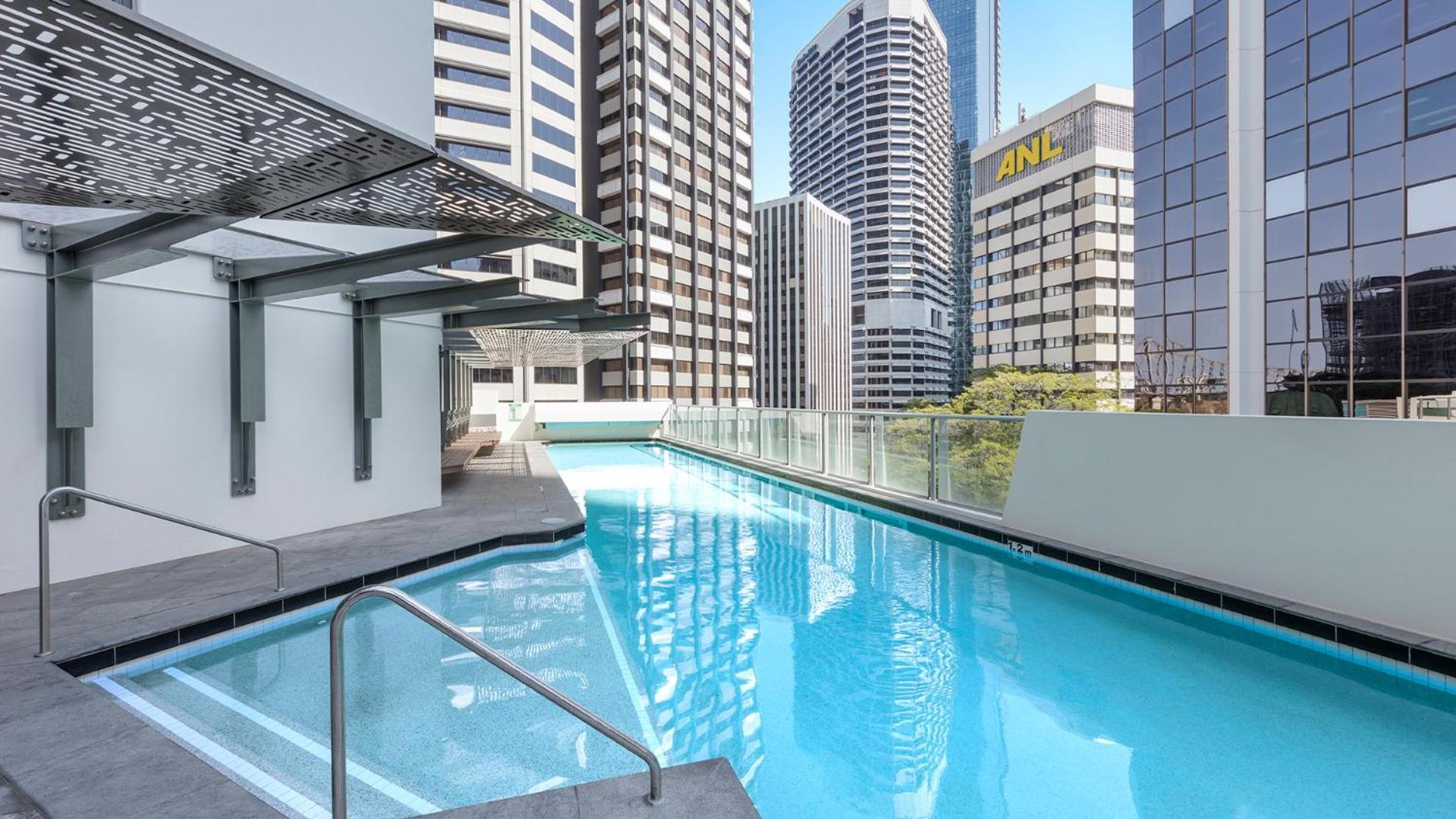 Oaks Brisbane Aurora Suites Eksteriør bilde